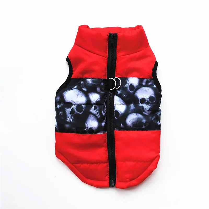 Manteau chaud pour chien – Veste d’hiver matelassée avec harnais intégré – Image 9