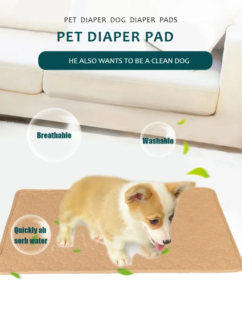 Tapis absorbant imperméable pour chien – Alèse lavable antidérapante – Image 10