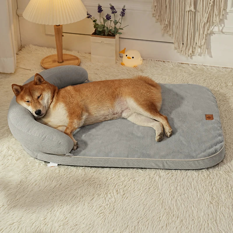 couchage chien ergonomique