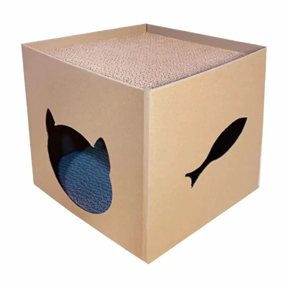 carton ondulé griffoir