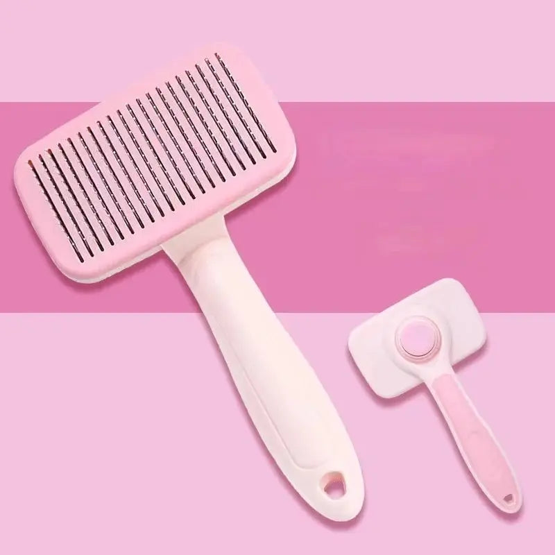 brosse courbée animaux