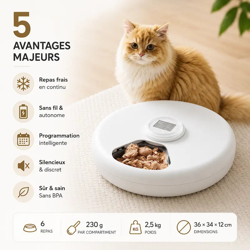 distributeur Petiplan sans fil