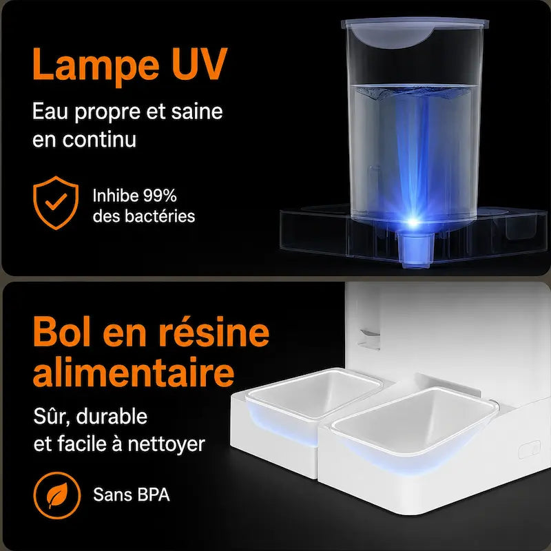 technologie repas chat