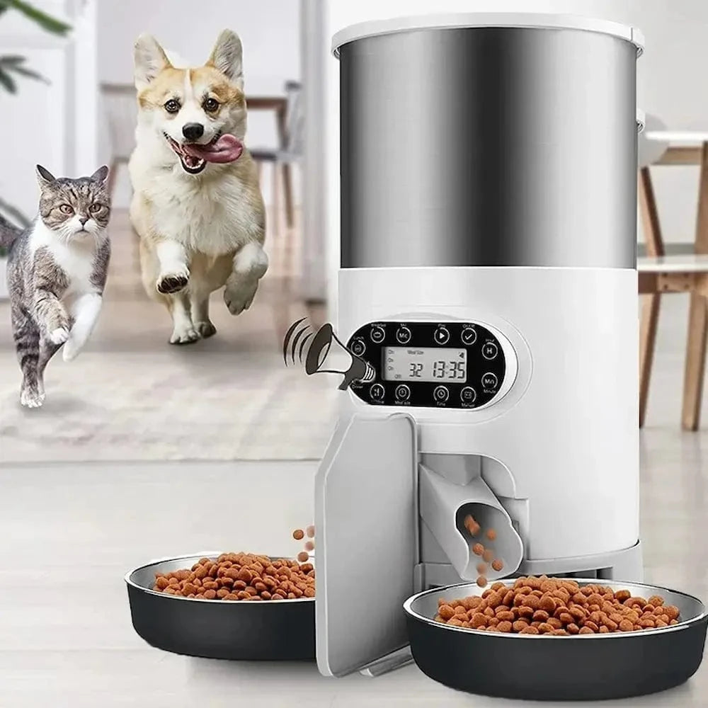 distributeur croquettes 2 chats DuoFeed