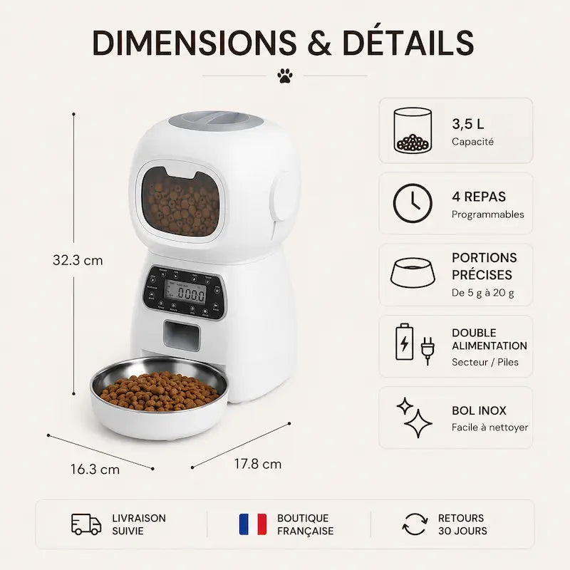 distributeur moderne pour chat