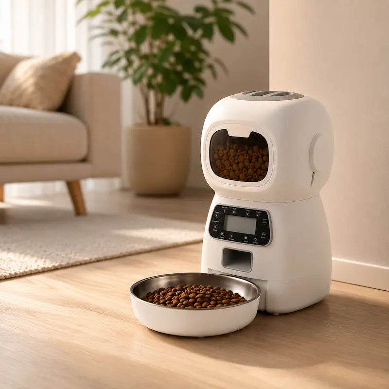distributeur croquettes programmable