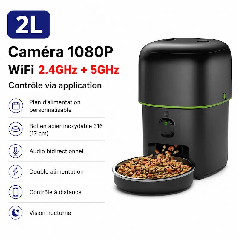 zéro stress alimentation chat