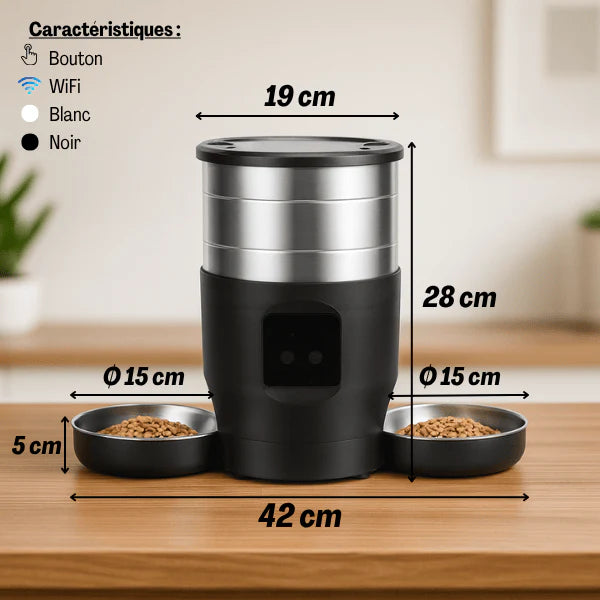 distributeur intelligent pour félins
