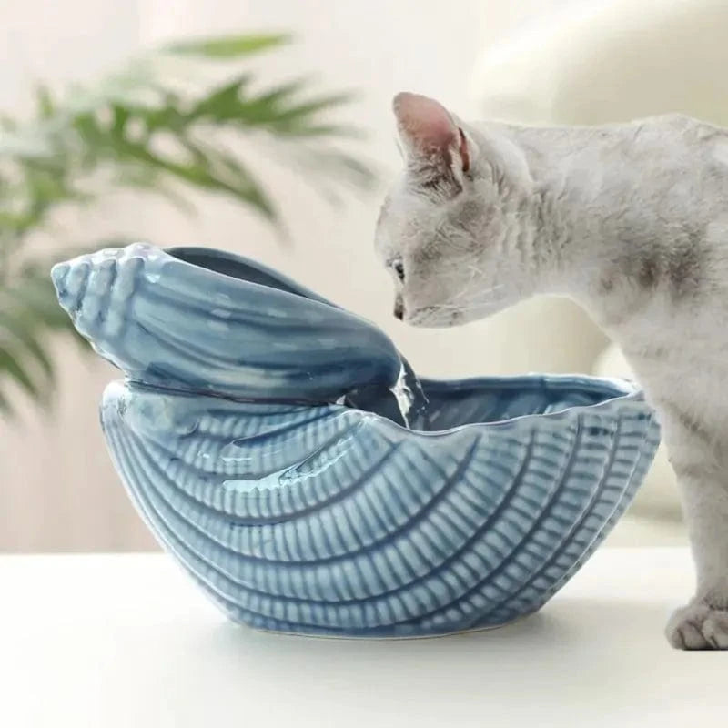 fontaine à eau céramique pour chat
