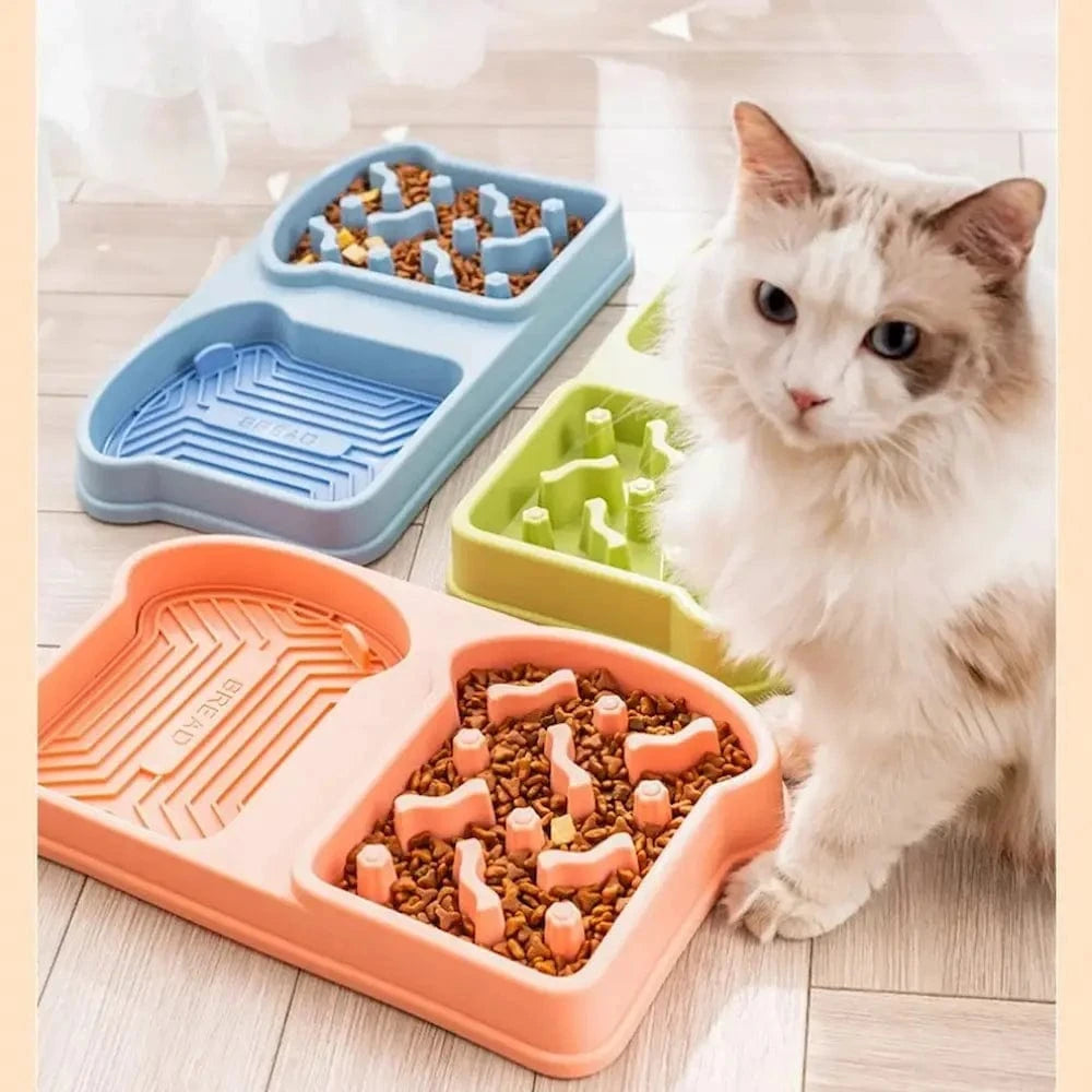 gamelle anti-glouton pour chat