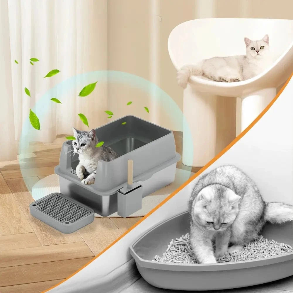 litière design SteelCat