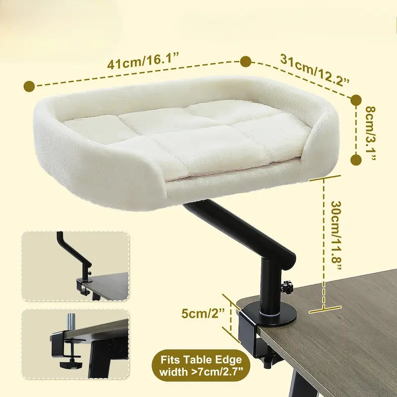 elegant lit pour chat bureau
