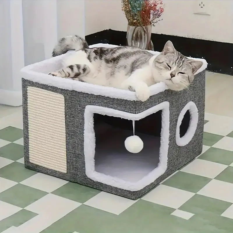 refuge élégant pour chat