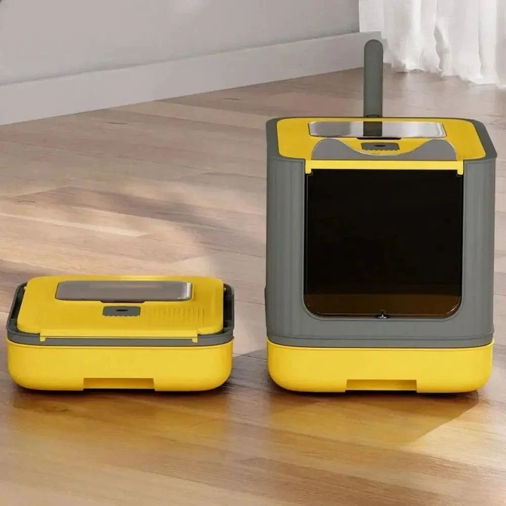 Toilette pour chat compacte