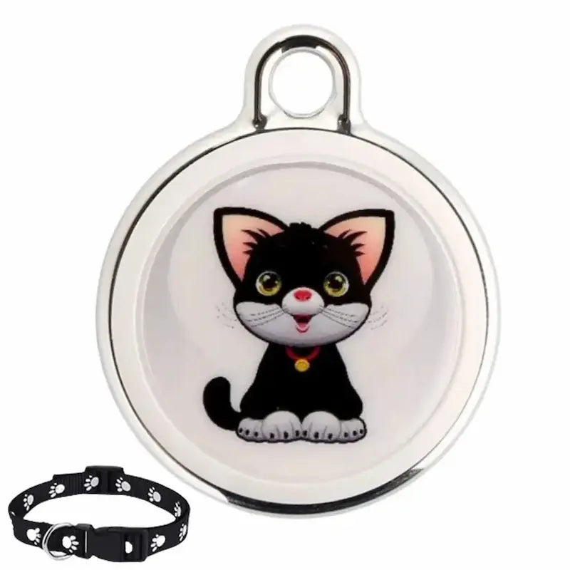 badge sécurité chat Bluetooth