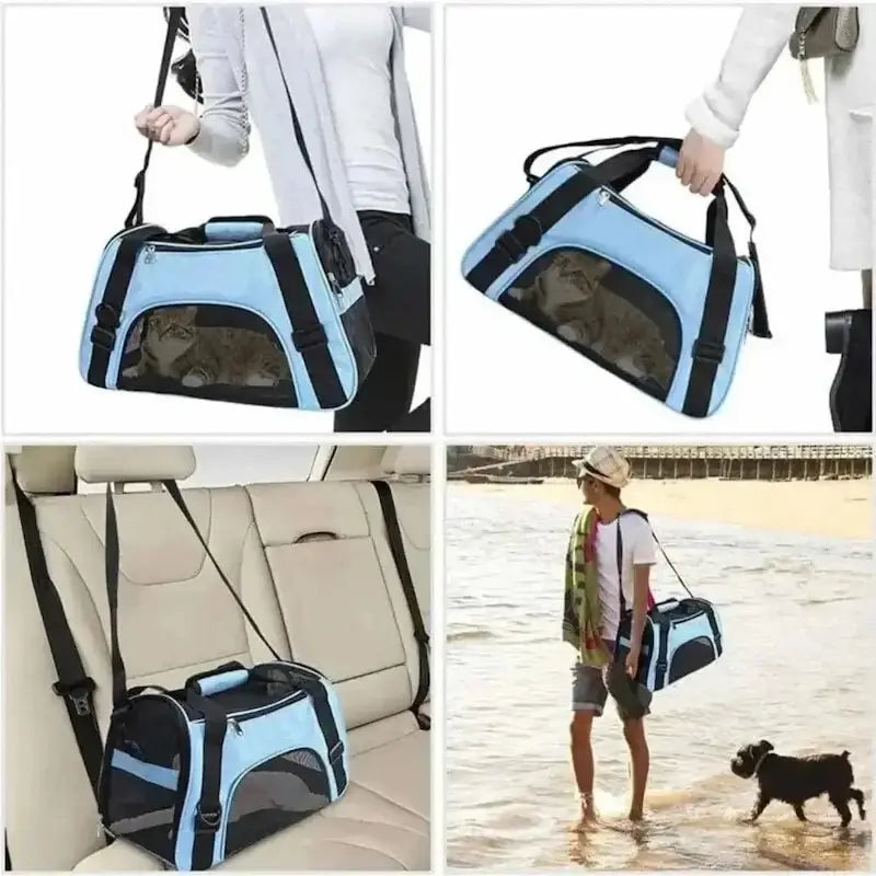 sac de transport léger pour chat