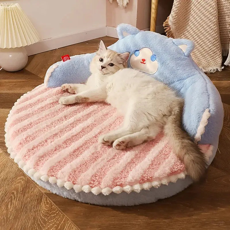 hygiène chat tapis lit