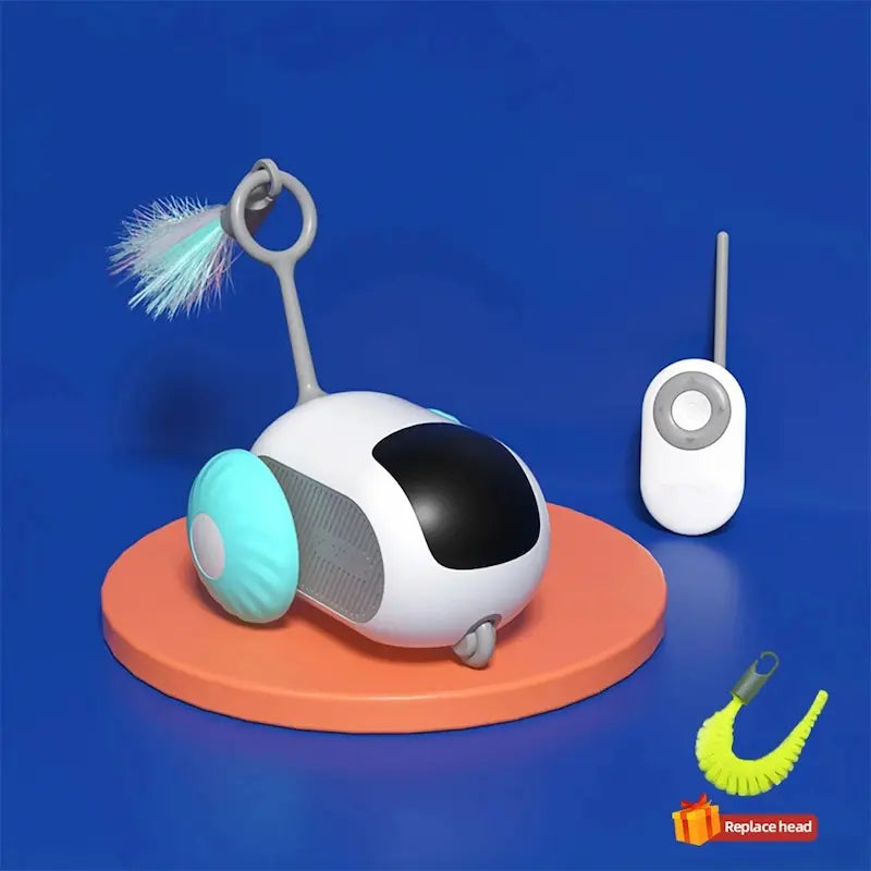 jouet interactif chat télécommandé